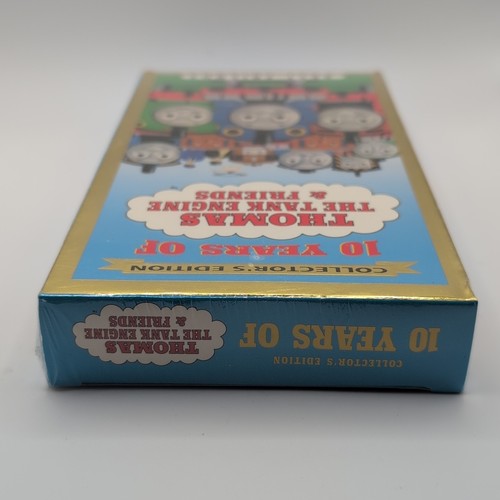 NEW SEALED Vintage 1999 10 Years Of Thomas The Tank Engine And Friends VHS Tape - Imagen 3 de 5