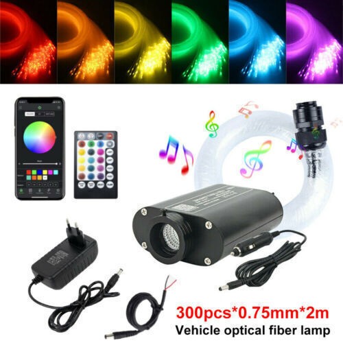 Auto RGBW LED 300-2800 Sternenhimmel Twinkle Meteor Lichtfaser Glasfaser Optik - Bild 66 von 67