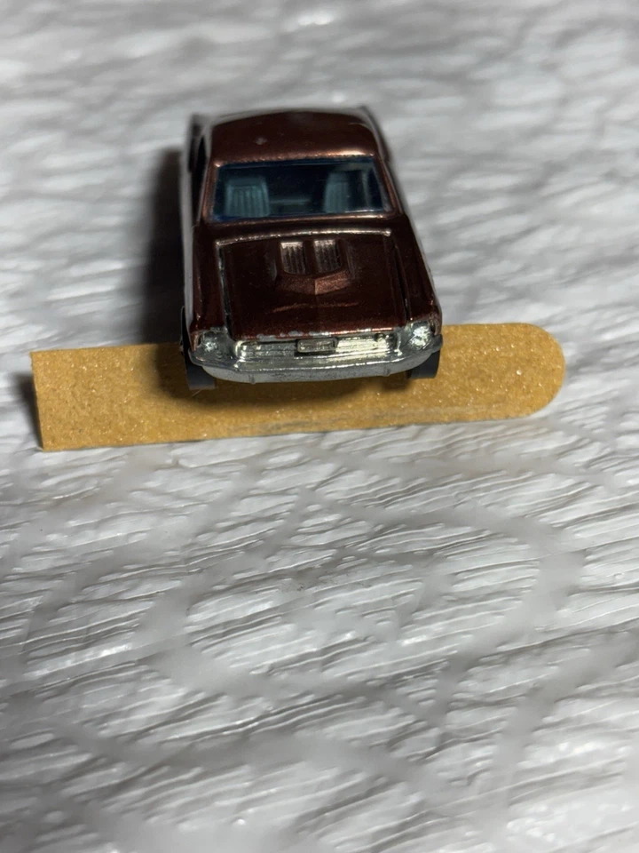 Hot Wheels Redline 67 Custom Mustang HK Rare Copper In NM Condition, Brn/Int - Image 3 of 4
