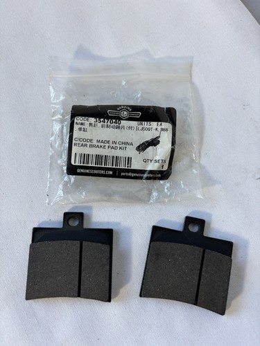 Genuine Urbano Scooter Rear Brake Pad Set, 3547040. New OEM Brakes - Picture 1 of 2