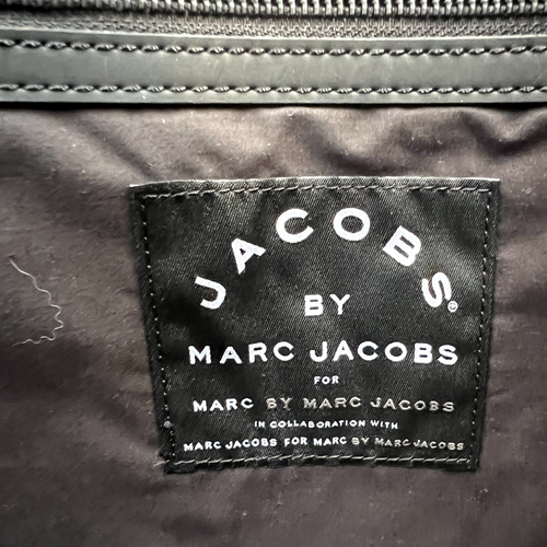 Marc by Marc Jacobs Black Hearts Tote Bag PVC Applikation Y2K Punk Rare Bold Purse - Bild 6 von 14