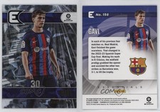 2022-23 Panini Chronicles Base La Liga Essentials Cracked Ice /23 Gavi #156