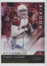 2011 Absolute Memorabilia Spectrum Gold /299 Rob Housler Robert Rookie Auto RC