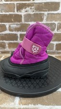 Kamik Snowbug 5 Winter Lined Snow Boots Pink Toddler Girls Size 7