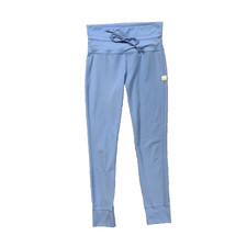 Vuori Leggings Women S Small Cornflower Daily High Waist Drawstring Crop Stretch
