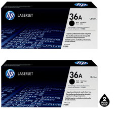 🖨️ HP 36A / CB436A TONER – BLACK – STD YIELD – P1505 M1120 M1522 – 2PK