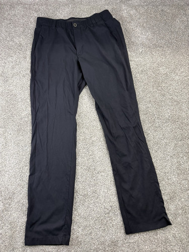 Under Armour Golf Herren schwarz UA Showdown gerade Passform Hose 32x32 - Bild 1 von 7