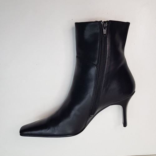 NEXT SIZE 6UK EUR39 WOMENS BLACK HIGH HEELED ANKLE BOOTS BOOTIES SHOES SIDE ZIP - Picture 17 of 24