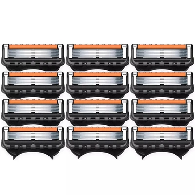 NOVABLADE 4–20x Rasierklingen für Gillette Fusion5 ProGlide Ersatz Edelstahl Klingen ✅