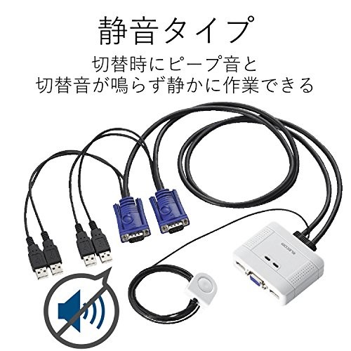 ELECOM USB⇔USB PC switcher KVM-KUSN - 第 7/9 張圖片