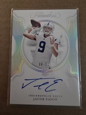 2020 Flawless Jacob Eason Rookie Auto 08/20