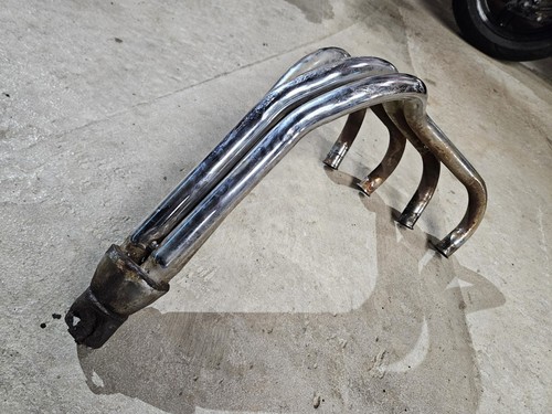 75 Honda CB550F CB550 CB 550 F supersport original EXHAUST HEADER PIPES 4 into 1 - Picture 14 of 23