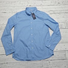 Vineyard Vines Shirt Mens Small Jake Check Classic Fit On-The-Go Performance
