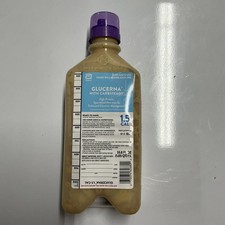 Case Of 8 Glucerna With Carbsteady High Protein, Nutrition, Unflavored- 33.8OZ