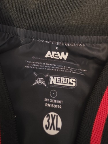 Will Ospreay Assassin's Creed Shadows x AEW Lightweight Jacket 3XL - Picture 5 of 5