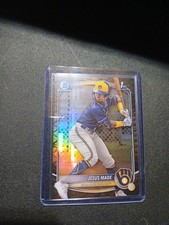 2025 Bowman - Chrome Prospects Jesus Made #BCP-50 Reptilian Refractor (RC)