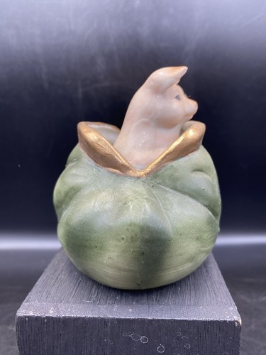 Carenado alemán de porcelana cerdos en cartera - Imagen 3 de 8