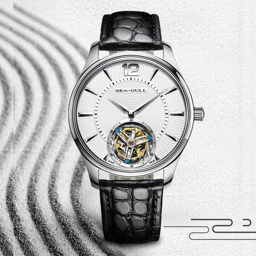 Moran Alligator Leather Quick Release Watch Band 18mm 19mm 20mm 22mm 23mm 24m... - Picture 2 of 7