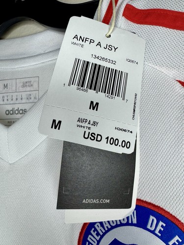 Chile 24/25 Adidas Away Authentic Fußball Fußball Trikot Shirt IQ0674 Medium - Bild 6 von 6