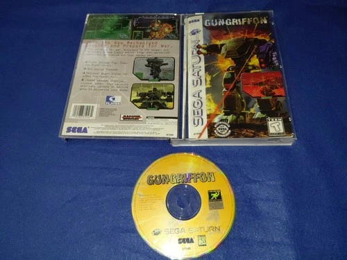 Gungriffon Sega Saturn US Video Game CIB Registration Card