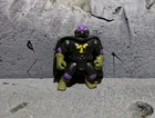 TMNT TEENAGE MUTANT NINJA TURTLES MINI MUTANTS SEWER HERO PLAYSET SUPER DON!! NM