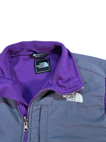 The North Face Fleece Half Zip Damen Gr. Large lila grau Wanderjacke - Bild 2 von 8