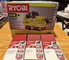 New RYOBI 18V Cordless Brushless Belt Sander + Extra Sand Belts (Tool Only) P450