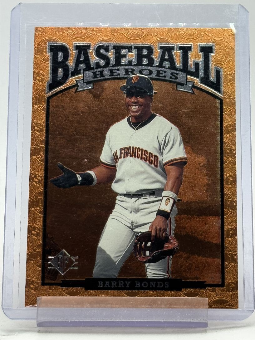 BARRY BONDS 1996 UPPER DECK SP BASEBALL HEROES GIANTS Q5476