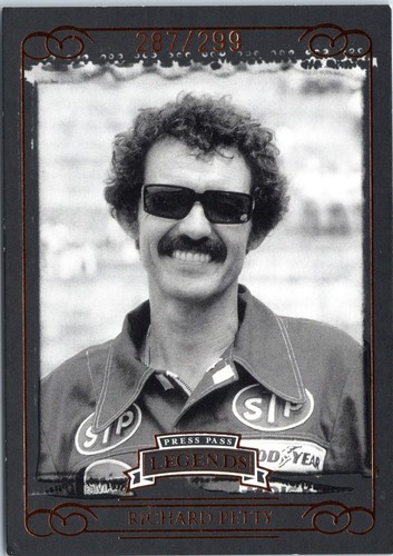 2008 Press Pass Legends Richard Petty 287/299 Gold Foil #30 L👀k! - Bild 1 von 2