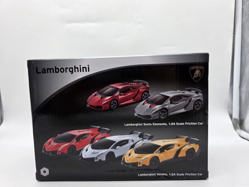 Braha Lamborghini Veneno & Sesto Elemento 1:24 Spielzeug Friktionsautos NEU - Bild 6 von 11