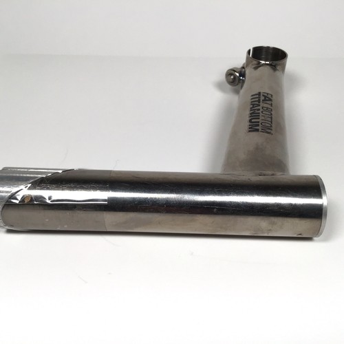 Stelo penna titanio fondo grasso 1 1/4" x 135 mm x 25,4 mm vintage Yeti MTB Moots - Foto 5 di 22