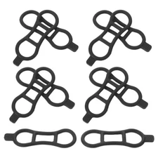  10 Pcs Bicycle Mount Rubber Bands Bike Handlebar Mounting Straps