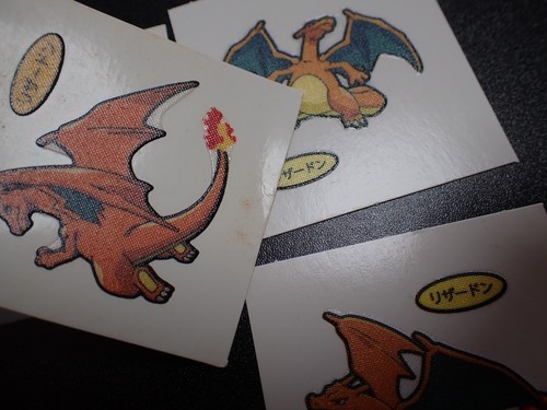 Pokemon Karte Daiichi Brot Promo Sticker Charizard x4 SET #5523 - Bild 9 von 17