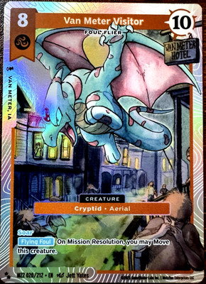 Van Meter Visitor Foul Flier MZ2 020/212 Torrential Tides S Foil