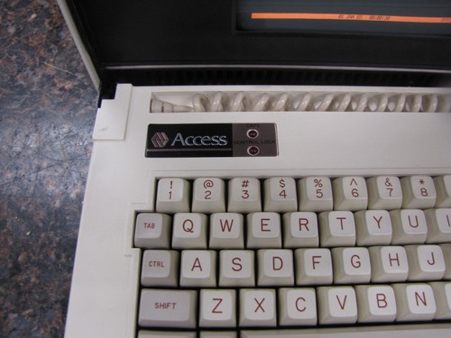 Vintage ACCESS Matrix  All In One Portable Computer Phone/printer - Works, mint! - Picture 6 of 13