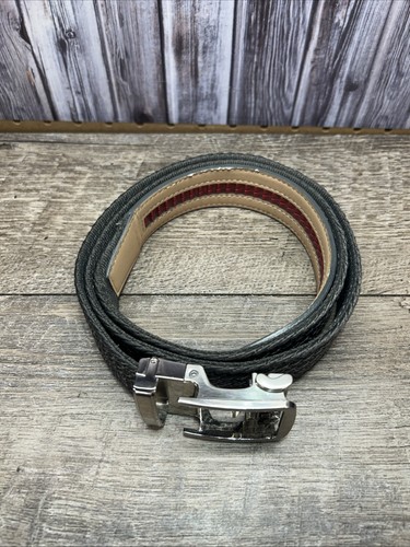 Nexbelt geflochten grau Golf Ratschengürtel gebraucht geschnitten auf 39 Zoll 1,5 Breite - Bild 2 von 10