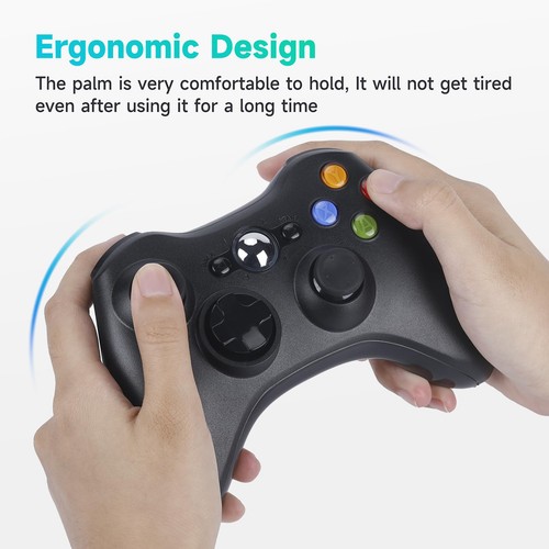 Für Xbox 360/360 Slim/PC Wireless Game Controller USB Gamepad Windows 7/8/10/XP - Bild 9 von 17