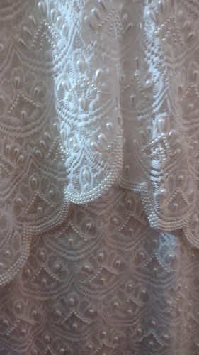 Scala Ivory Beaded Wedding Dress Size XL - Picture 5 of 6