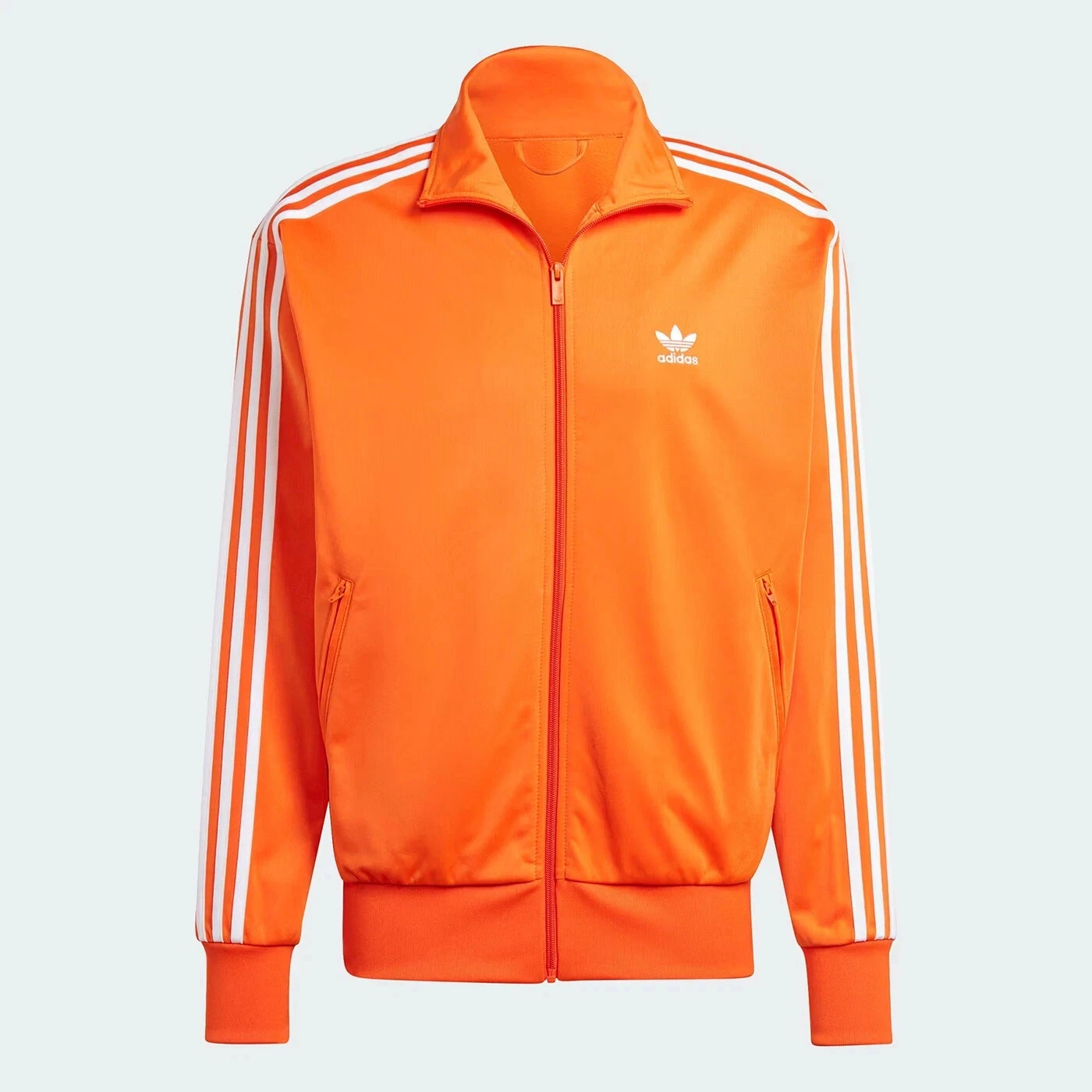Adidas Originals Mens ADICOLOR FIREBIRD TRACKTOP JACKET IR9902 ORANGE ASIAN-FIT