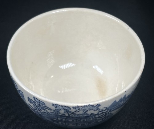 Royal Staffordshire Tonquin Pattern Blue Sugar Bowl By Clarice Cliff 3 1/8x1.75” - Picture 4 of 18