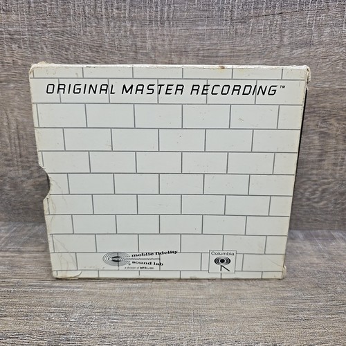 1991 PINK FLOYD THE WALL 1978/9 ORIGINAL MFSL 2 CD 24kt GOLD PLATED SET +BOOKLET - Foto 4 di 12