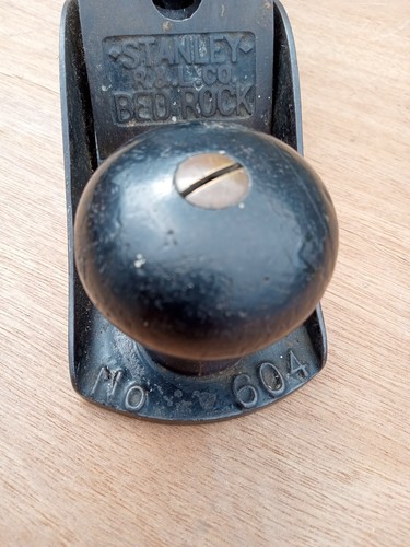 Vintage Stanley R.&.L.Co Bedrock No 604 Wood Plane.Early Type - Picture 3 of 8