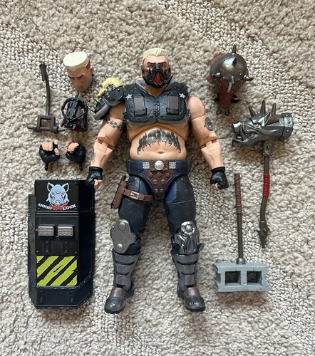 GI Joe Classified Road Pig Complete Figure + Accessories- No Ruckus Dog