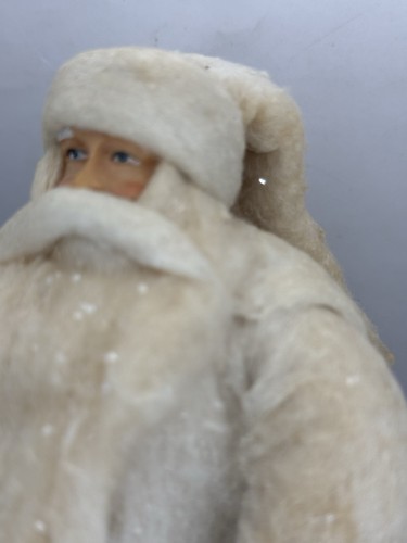 FIGURA DE SANTA VINTAGE DE BATEO DE ALGODÓN - Imagen 17 de 20