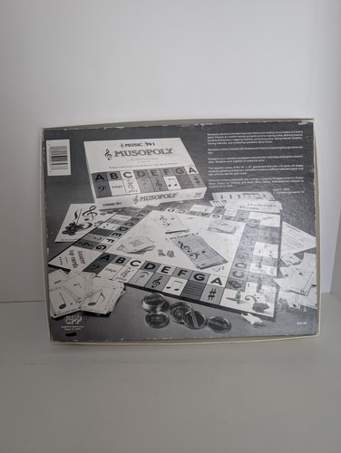 Musopoly by Michiko Yurko 1991 Learning To Read Music Monopoly Edition - Picture 2 of 4