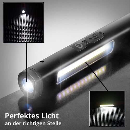 STAHLWERK LED-Arbeitsleuchte Stablampe 600 mAH magnetische LED-Werkstattlampe - Bild 3 von 11