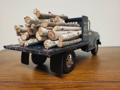 Vintage 58' Tonka Farms Stake Truck - Picture 10 of 22