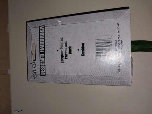 wild! designer hairbrush duck new in package - Picture 4 of 4