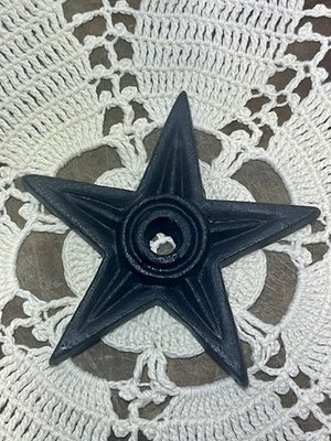 #ad 4 Inch Cast Iron Texas Lone Star Washer Rustic Architectural Barn Door Hardware $10.80