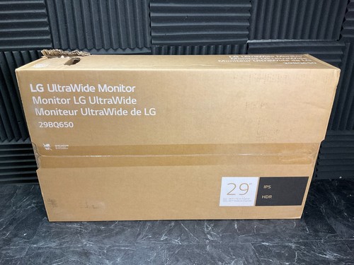 LG UltraWide 29" USB-C LED LCD Monitor UWFHD 29BQ650-W ✅❤️️✅❤️️ SEALED!